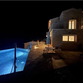 3 bedroom villa with pool & sea views, near Palaiokastrítsa, sleeps 6